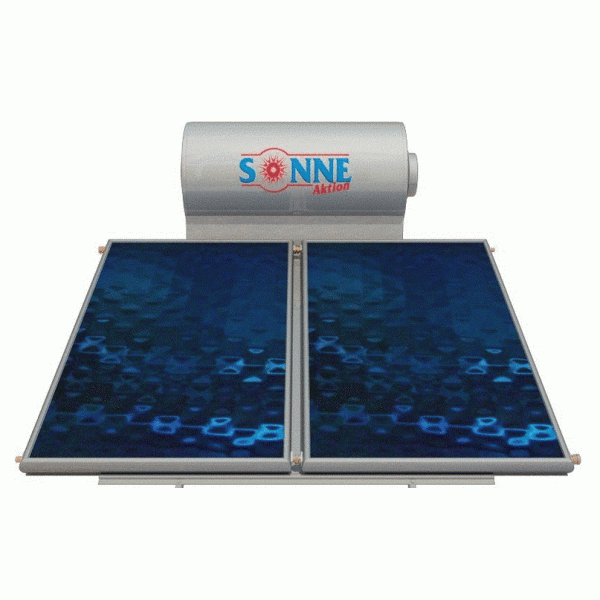 Sonne Glass 160lt/3,0m² Atlas Επιλεκτικός Διπλής Ενέργειας